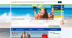 Desktop Screenshot of first-reisebuero.de